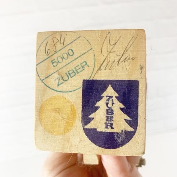 ZUBER Nutcracker MAN at COMPUTER Work from HOME 684/5000 Signed 5” Tall German - Picture 5 of 6